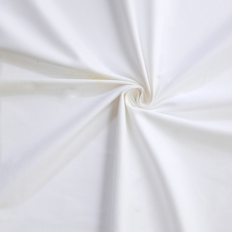 CABED COTTON 60S 330 TC Hotel Bed Linen Fabric Pure White