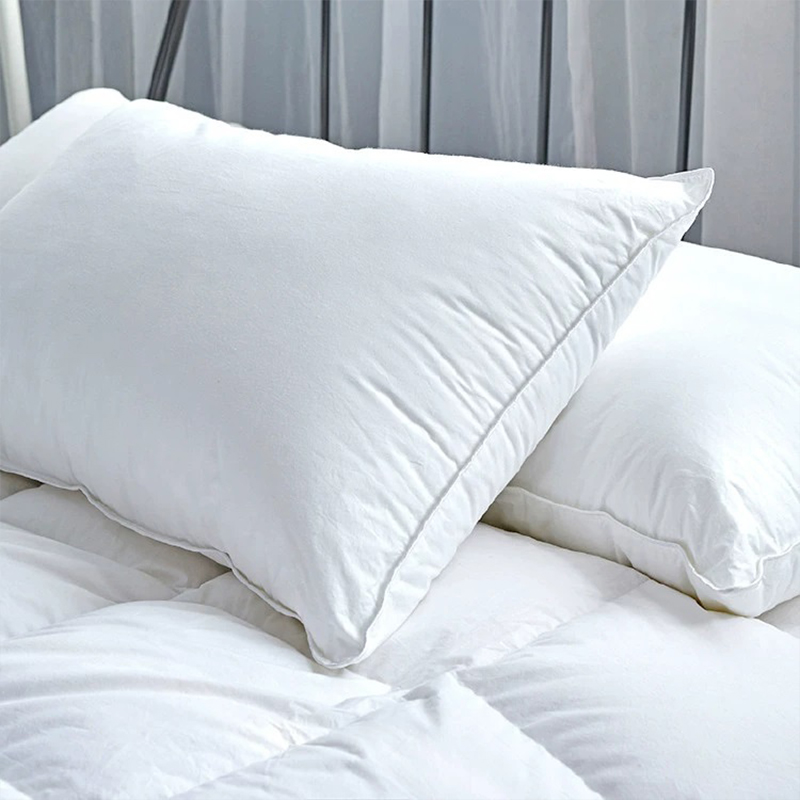 Ruang Mewah Mewah 90% Goose Down Feather Hotel Sleeping Bantal