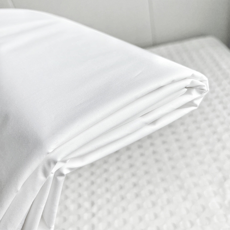 300 thread count plain kapas kapas putih hotel teratas
