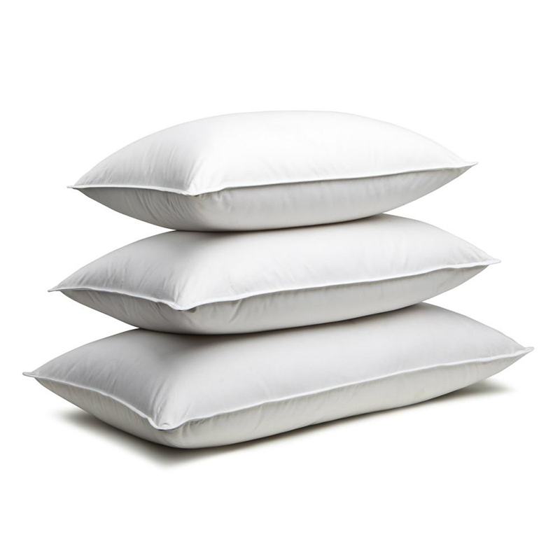 Cotton 233TC Shell Cover Hotel Siliconized Microfiber Bantal Teras