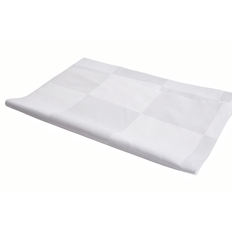 Jacquard 9cm Squares Cotton Fabric untuk Tempat Tempat Tidur Hotel
